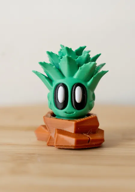 Aloe Succulent Buddy 3D Printed Fidget