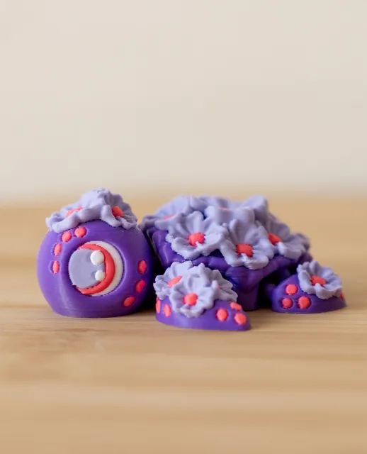 Cherry Blossom Dragon 3D Printed Fidget Toy