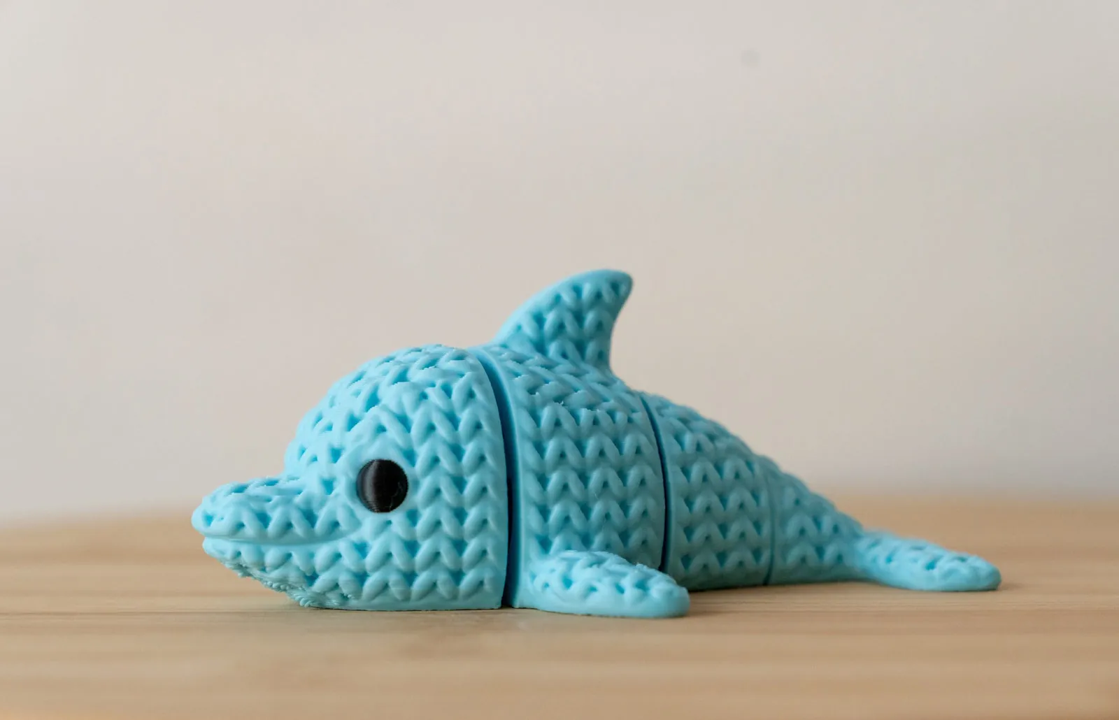 Articulated Dolphin 3D Printed Fidget Toy