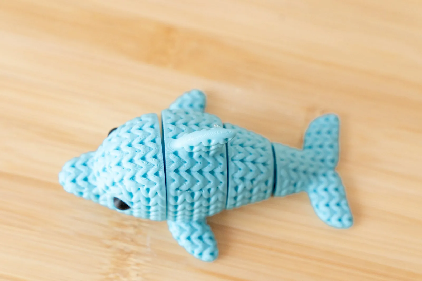 Articulated Shark 3D Printed Fidget Toy
