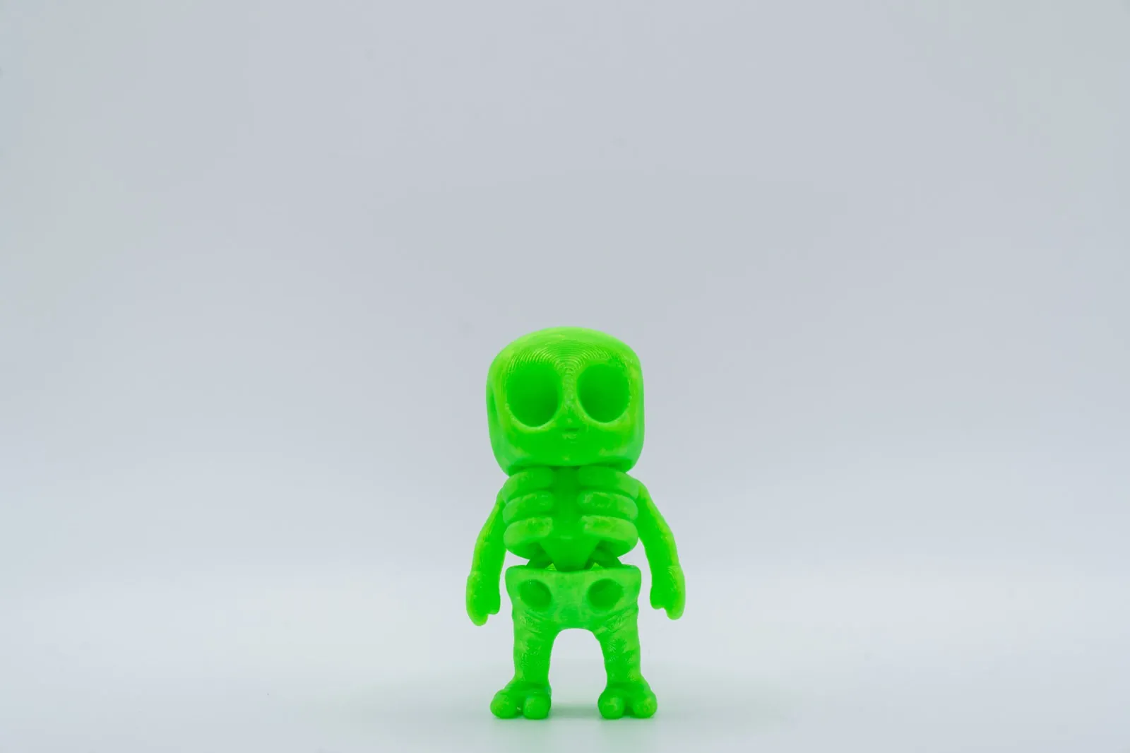 Blob Skeleton 3D Printed Figure
